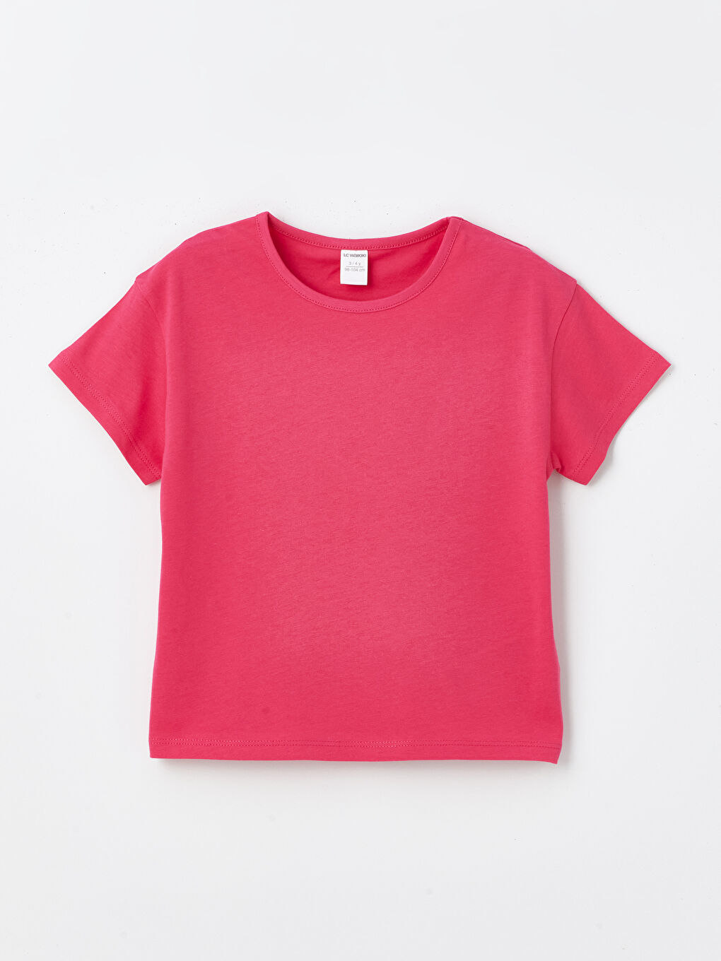 Crew Neck Printed Baby Girls' T-Shirt 3-Pack-2