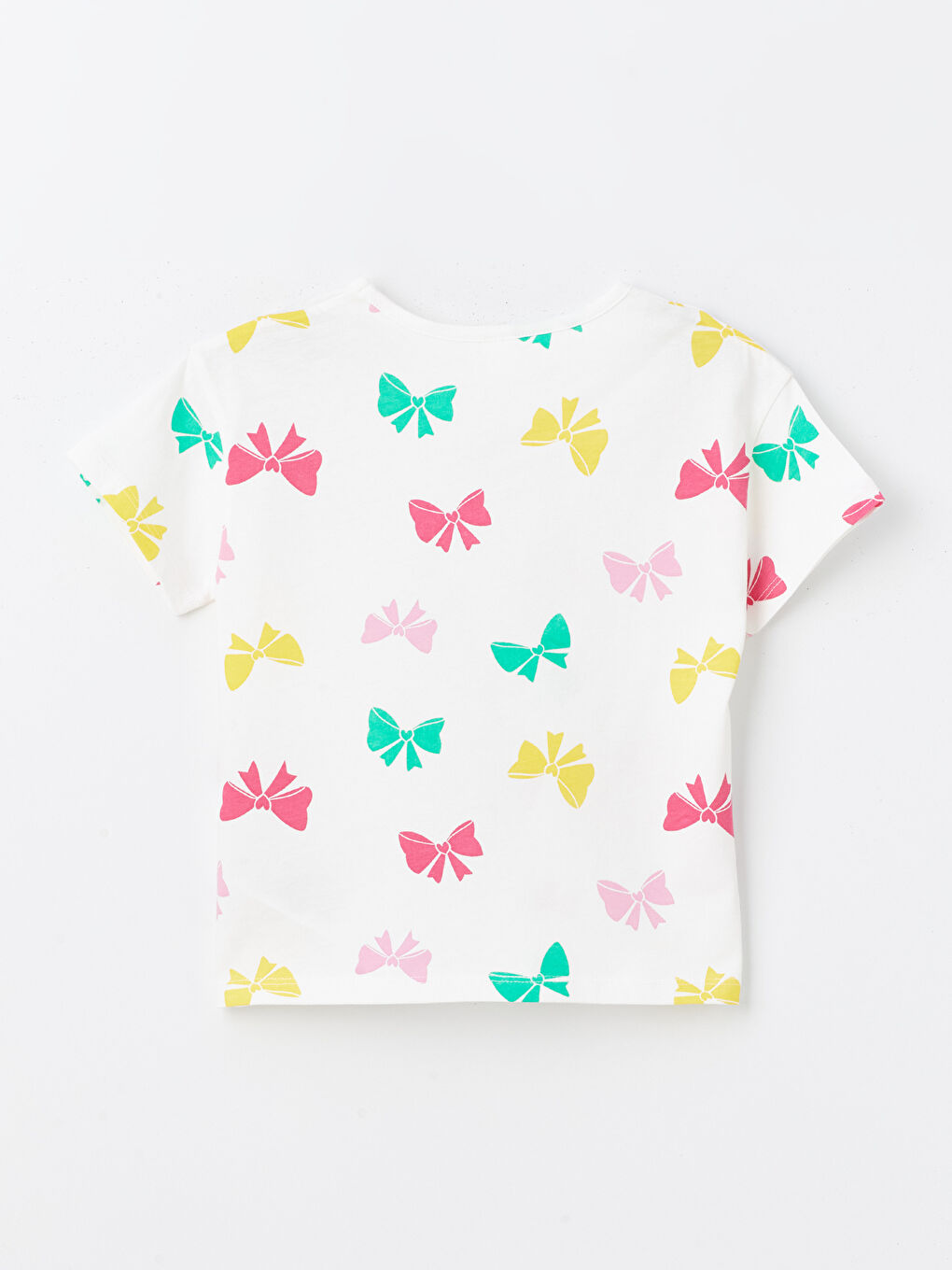 Crew Neck Printed Baby Girls' T-Shirt 3-Pack-4