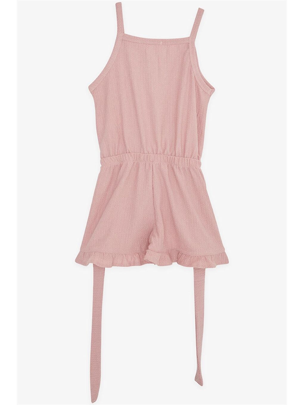 Pembe U Yaka Kız Çocuk Tulum-1