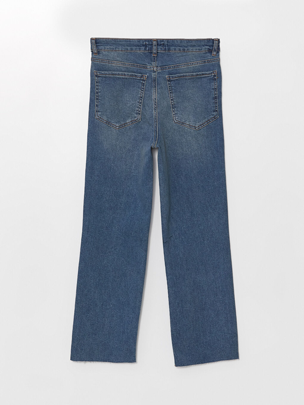 Straight Fit Women's Denim Trousers -S4LF23Z8-507