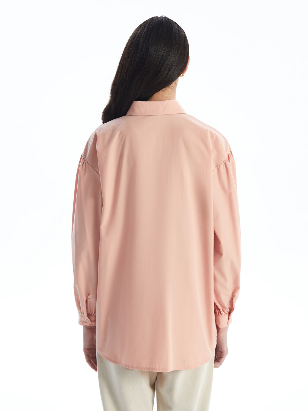 Floral Detailed Long Sleeve Women's Shirt Tunic -S4LF52Z8-Y6Q