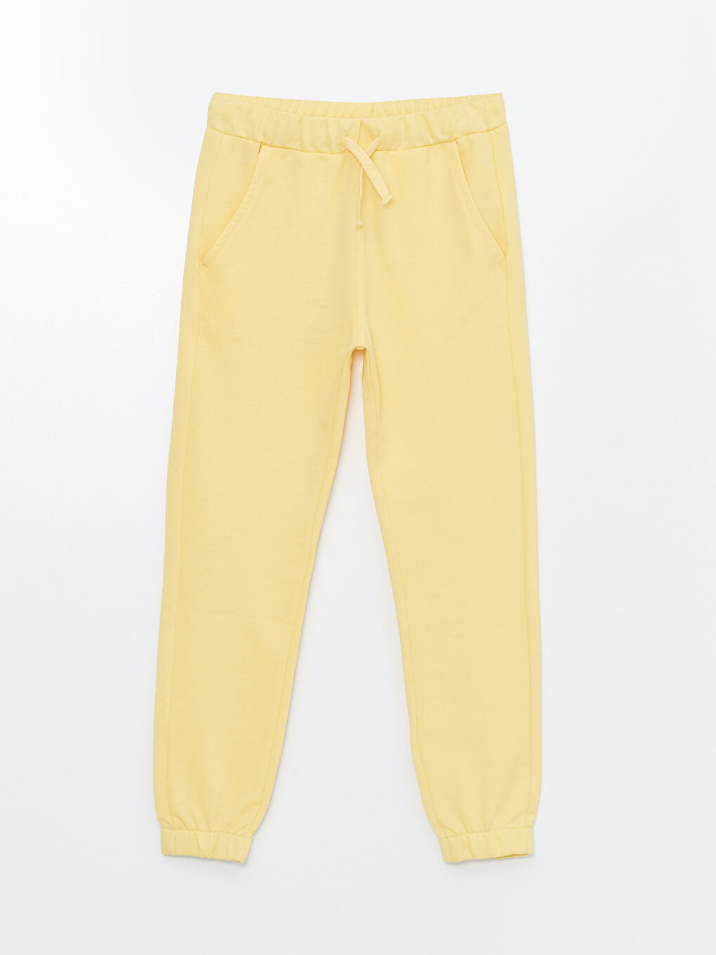 Sarı Beli Lastikli Basic Erkek Çocuk Jogger Eşofman Altı