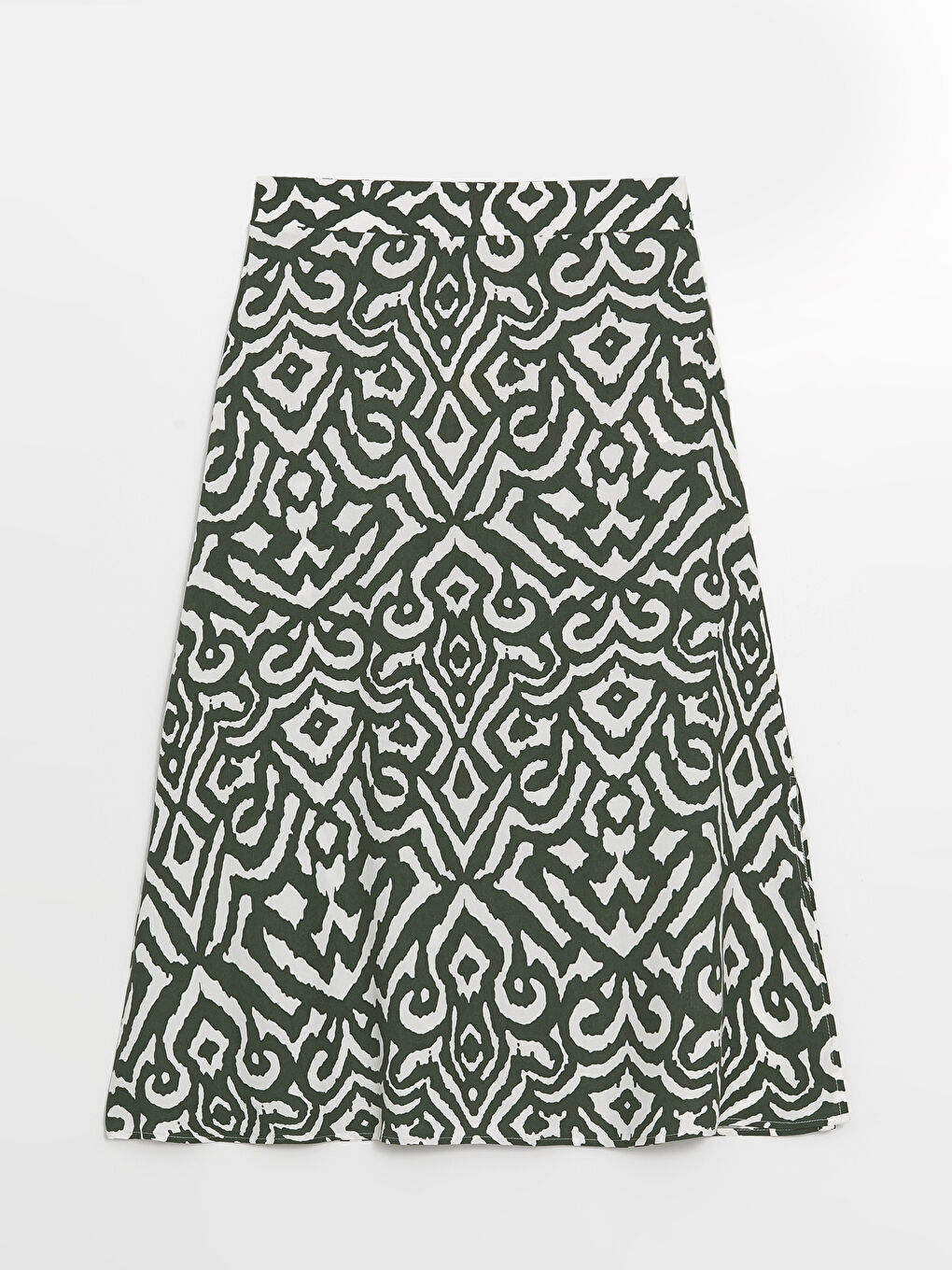 Women Skirt With Elastic Waist Pattern -S4LG56Z8-LRR
