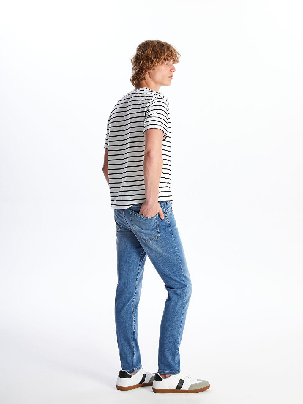 750 Slim Fit Men's Denim Trousers -S4LH39Z8-H45