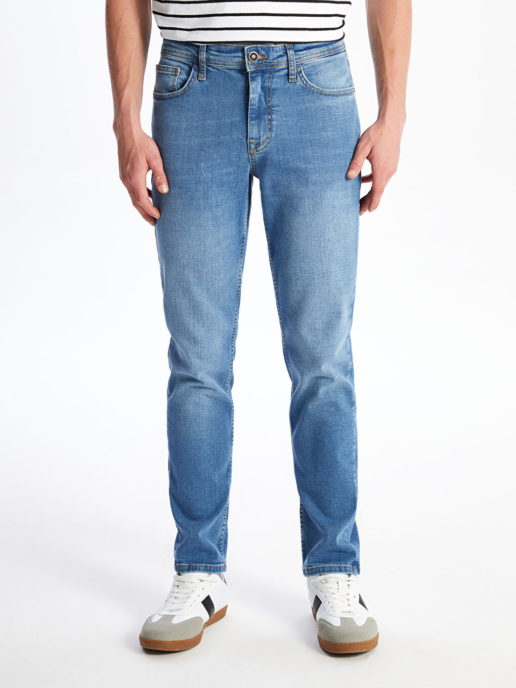 750 Slim Fit Men's Denim Trousers -S4LH39Z8-H45