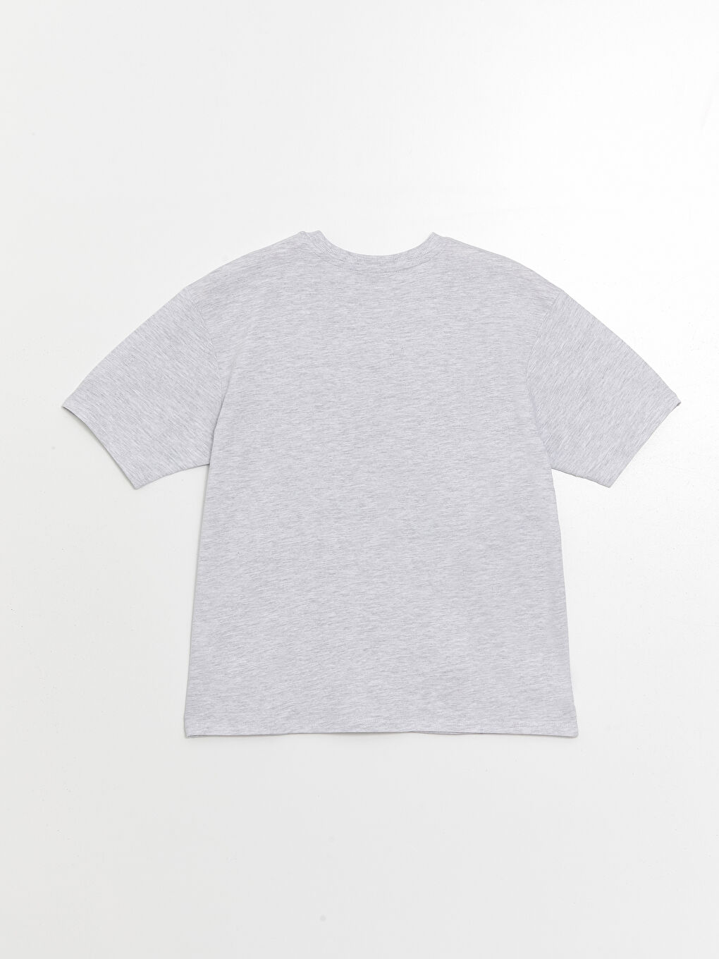 Crew Neck Printed Short Sleeve Oversized T-Shirt -S4LI01Z8-847