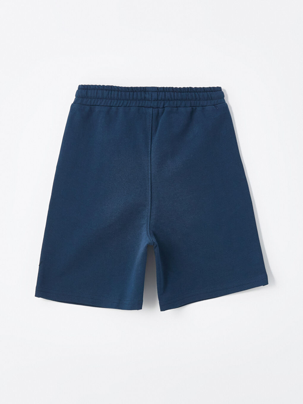 İndigo Beli Lastikli Erkek Çocuk Şort-1