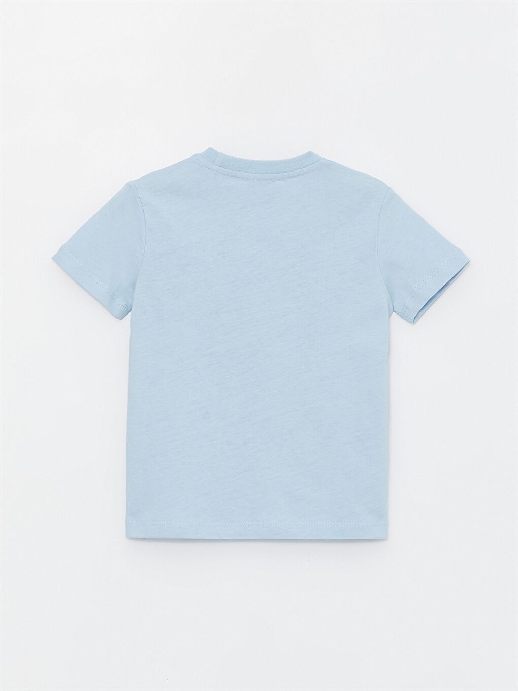 Mavi Bisiklet Yaka Baskılı Erkek Bebek Tişört-2