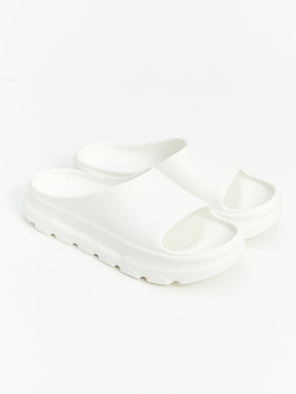 Faux Leather Women's Slippers -S4LI92Z8-YJ4