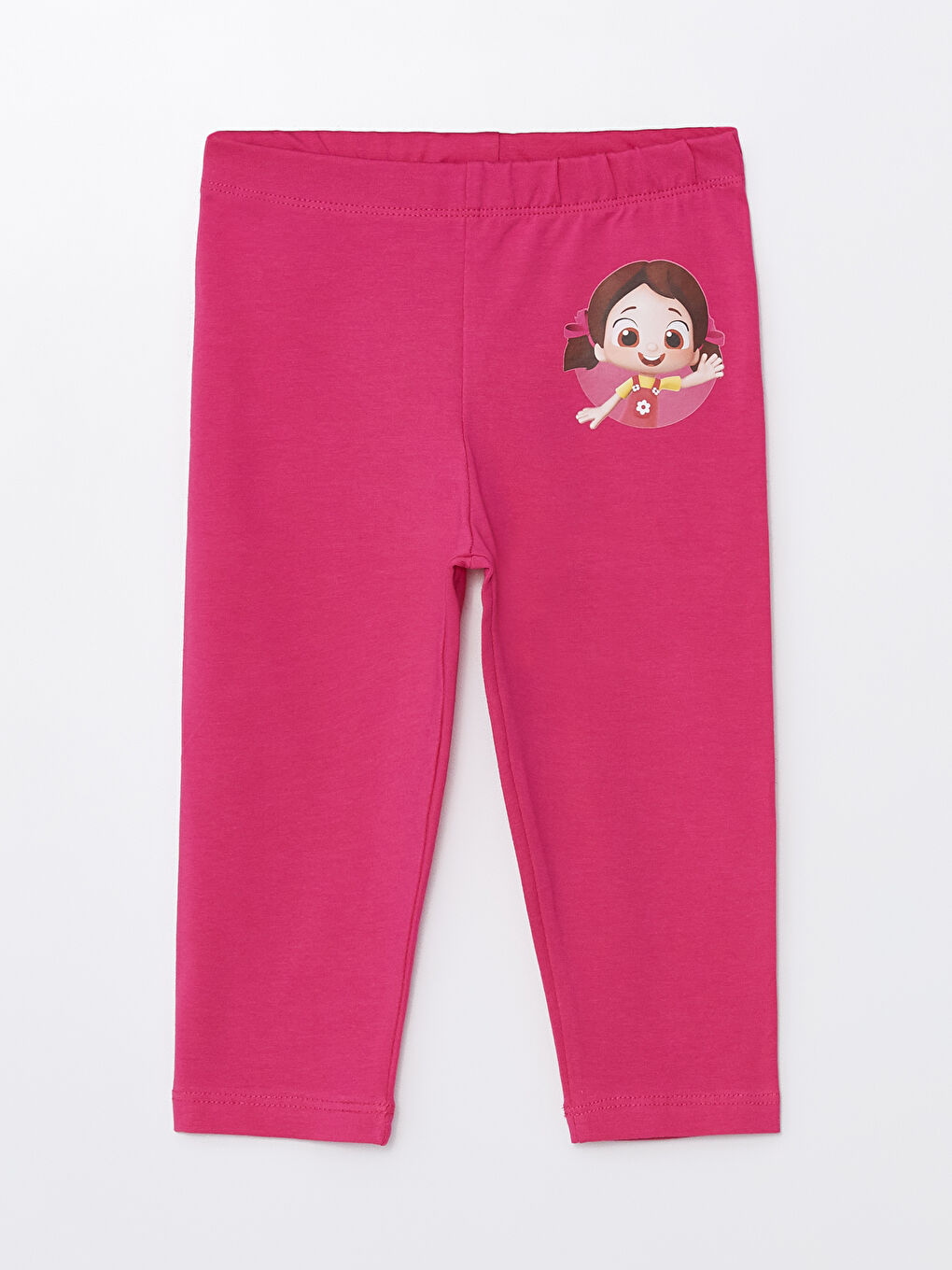 Niloya Printed Baby Girl Tights with Elastic Waist -S4LI99Z1-LT4