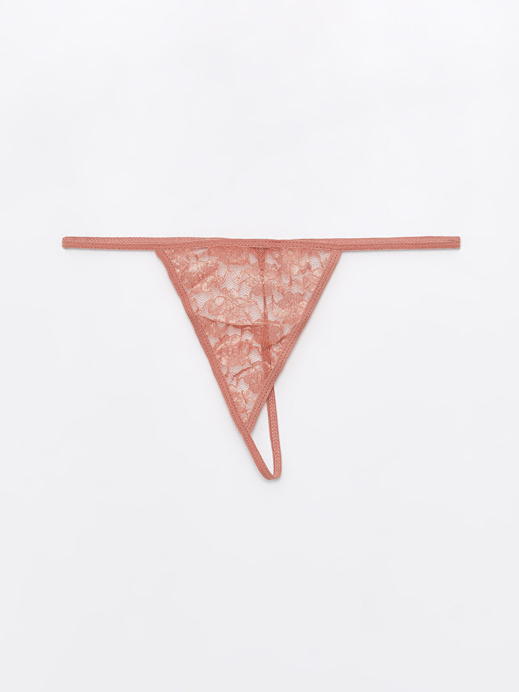 Bej Askılı Saten Gecelik-2