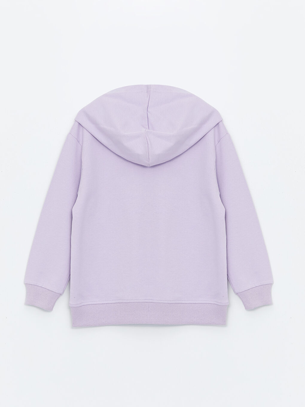 Calimera Kids Lila Kapüşonlu Kız Çocuk Fermuarlı Sweatshirt - 1