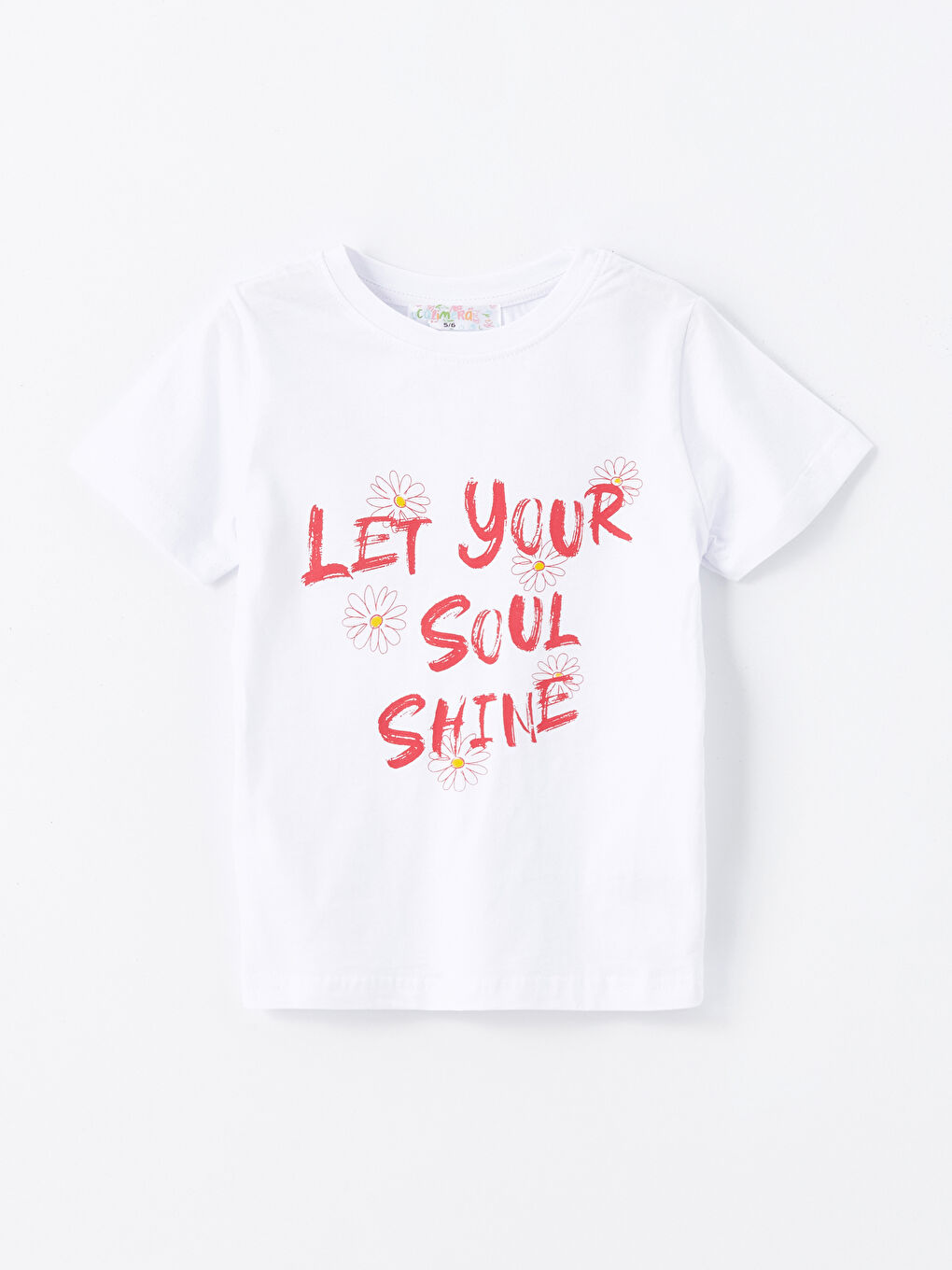 Lila Bisiklet Yaka Kız Çocuk Tişört ve Eşofman Altı-1