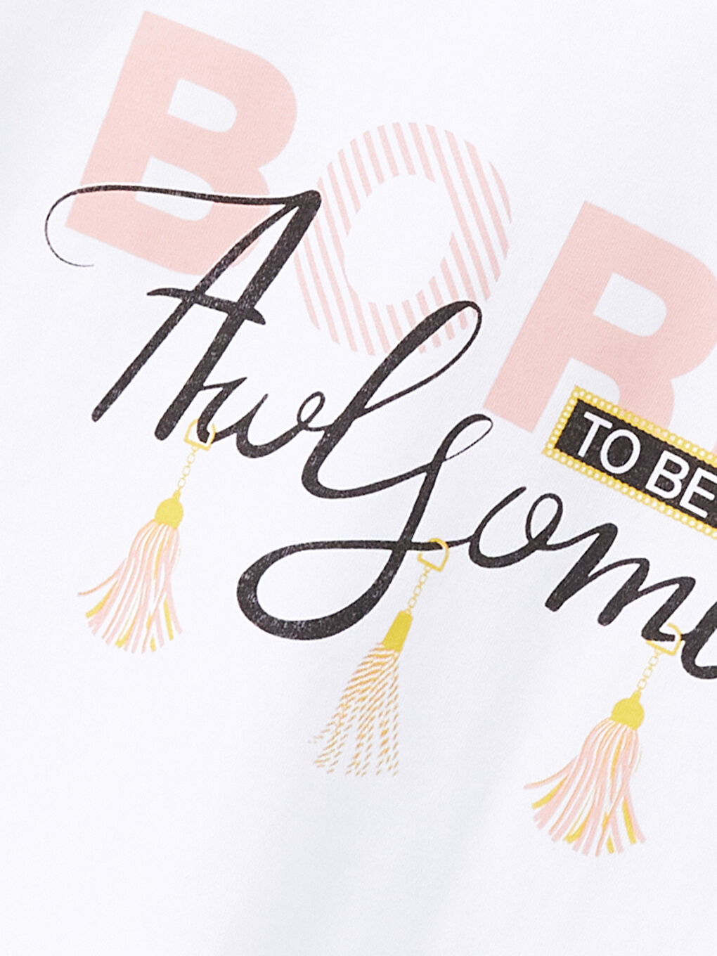 Lila Bisiklet Yaka Kız Çocuk Tişört ve Eşofman Altı-3