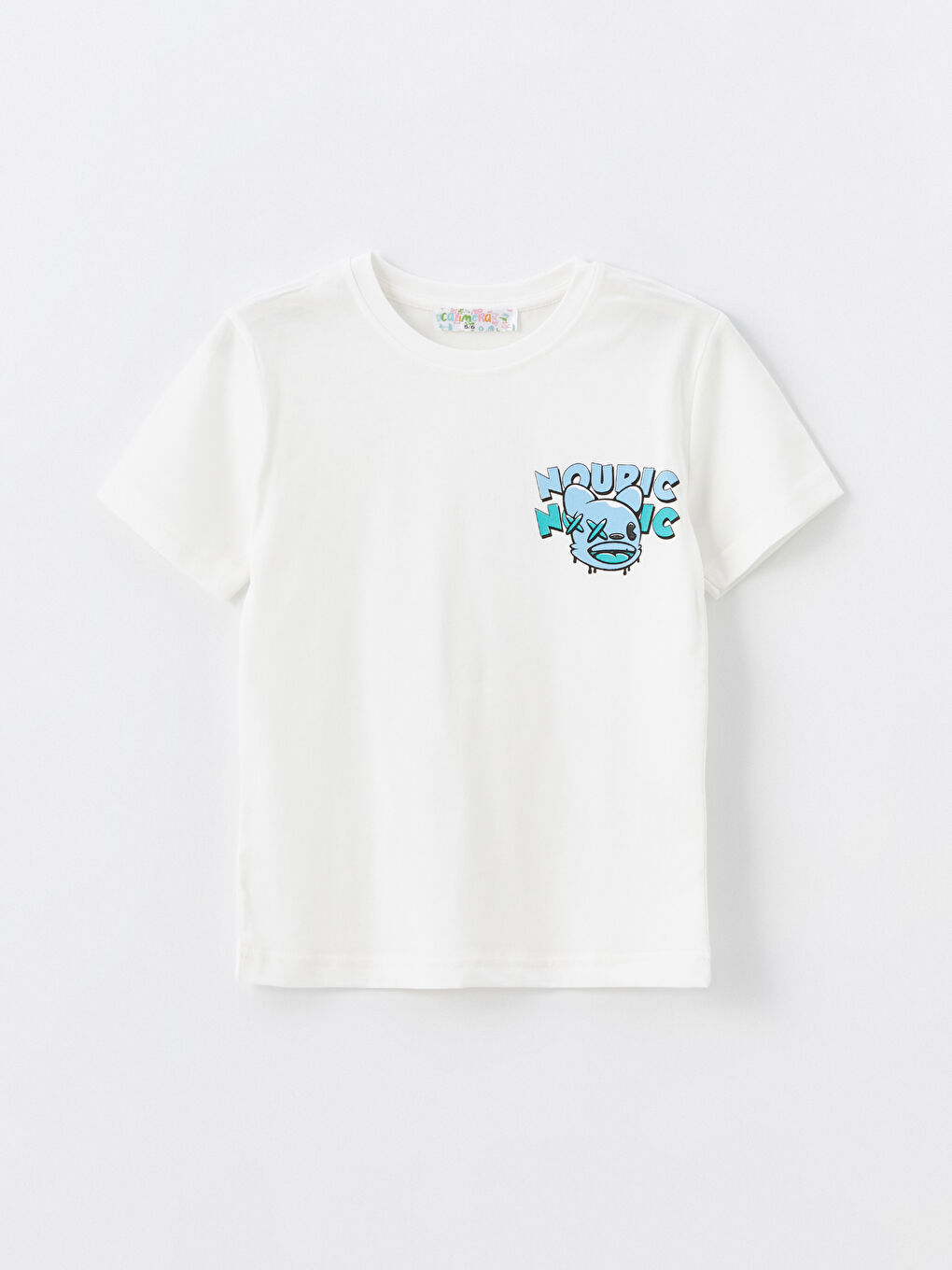 Kırmızı Bisiklet Yaka Erkek Çocuk Tişört ve Şort-1