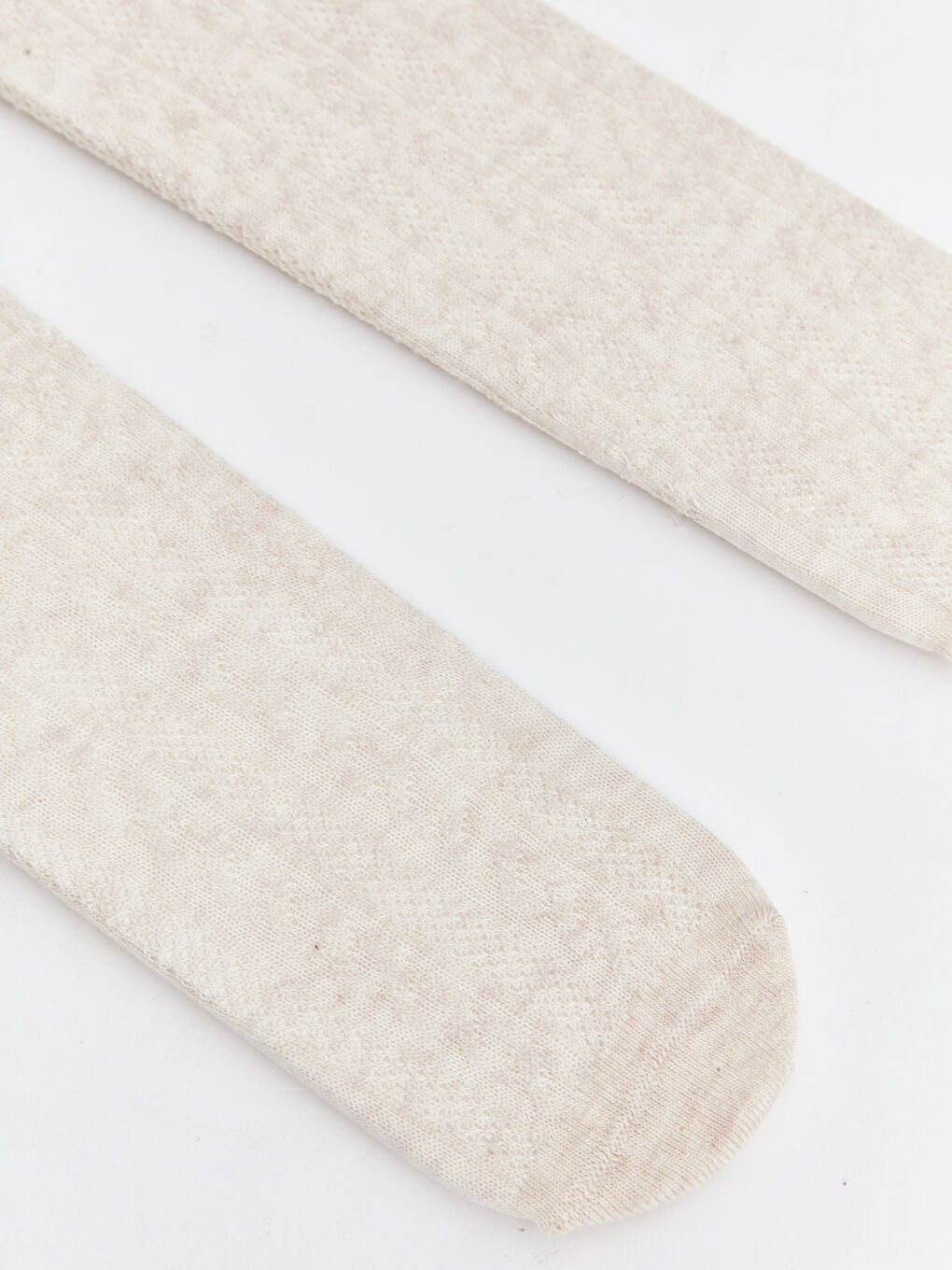 Self Patterned Baby Girls' Tights 2 Pack-1