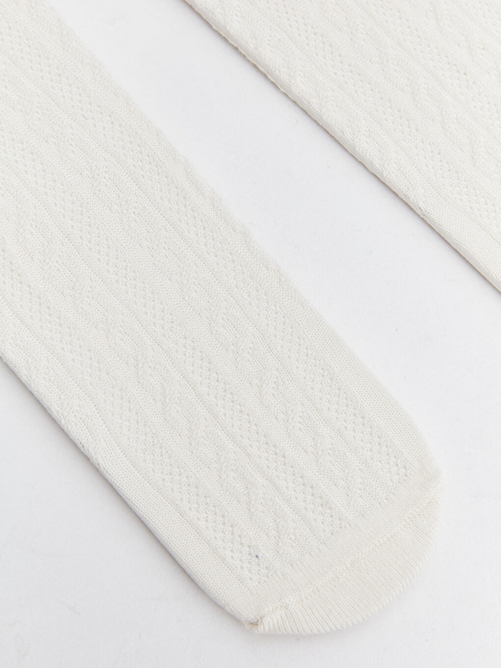 Self Patterned Baby Girls' Tights 2 Pack-2