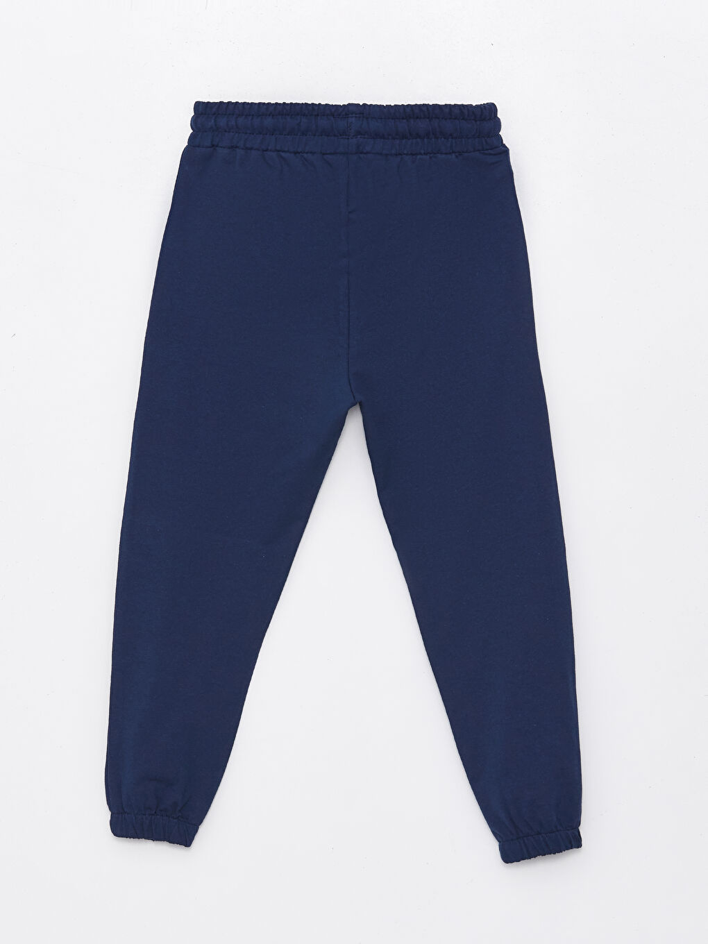 Lacivert Beli Lastikli Baskılı Erkek Çocuk Eşofman Altı-1