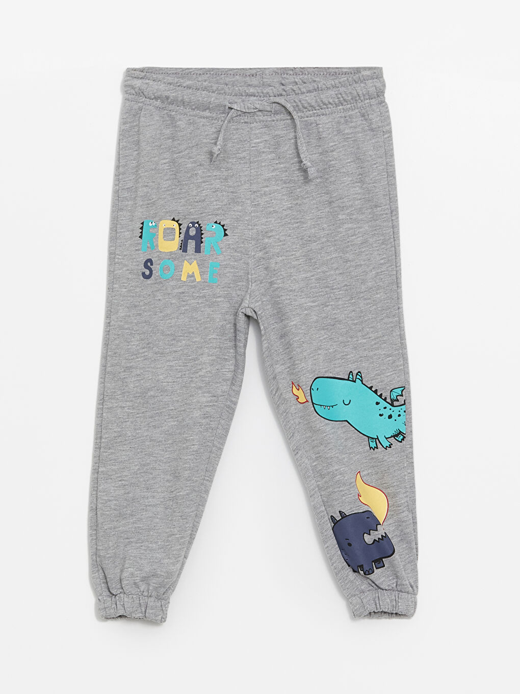 Calimera Kids Gri Beli Lastikli Erkek Bebek Jogger Eşofman Altı
