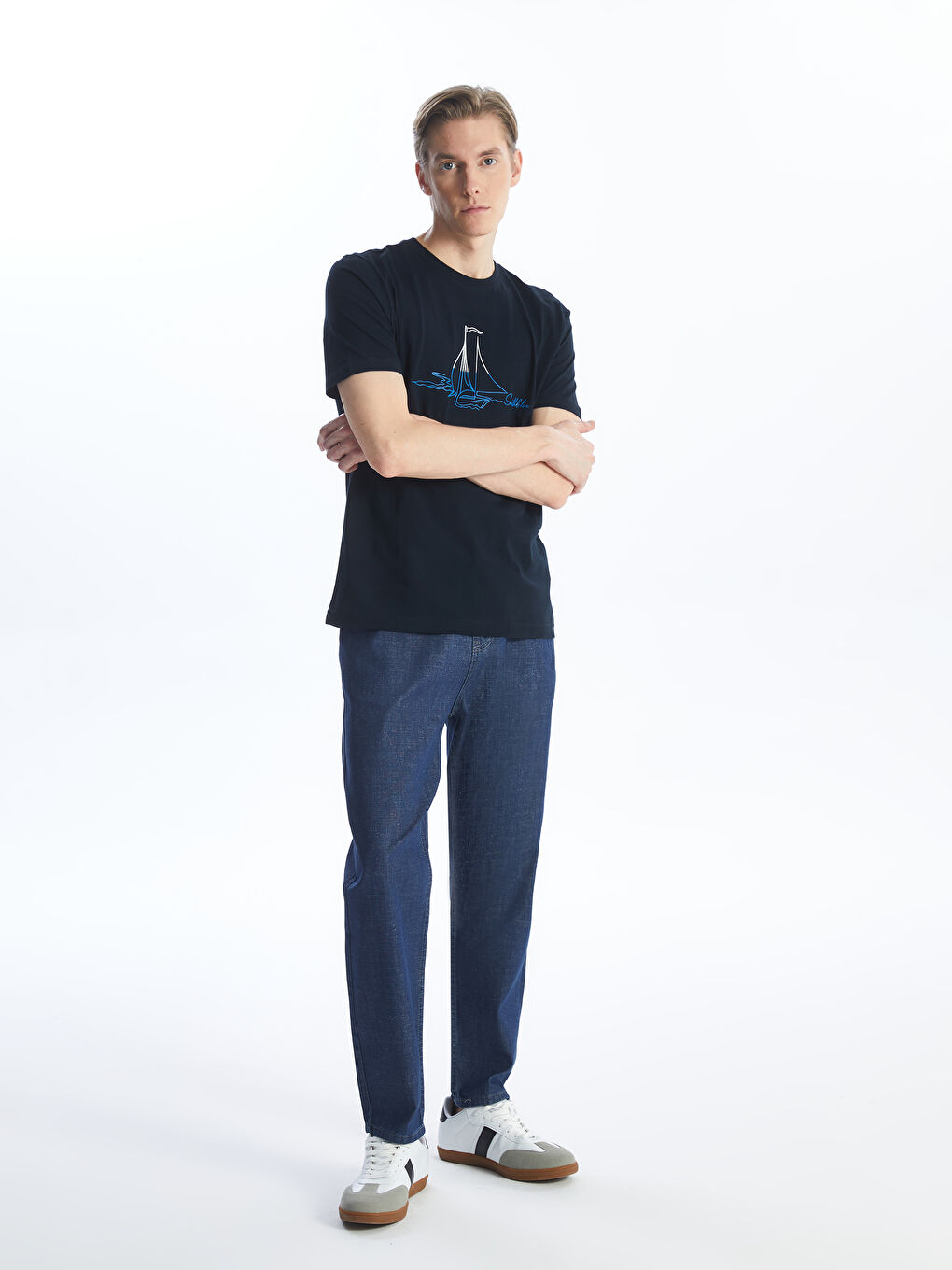 Loose Fit Men's Jeans -S4LN31Z8-507
