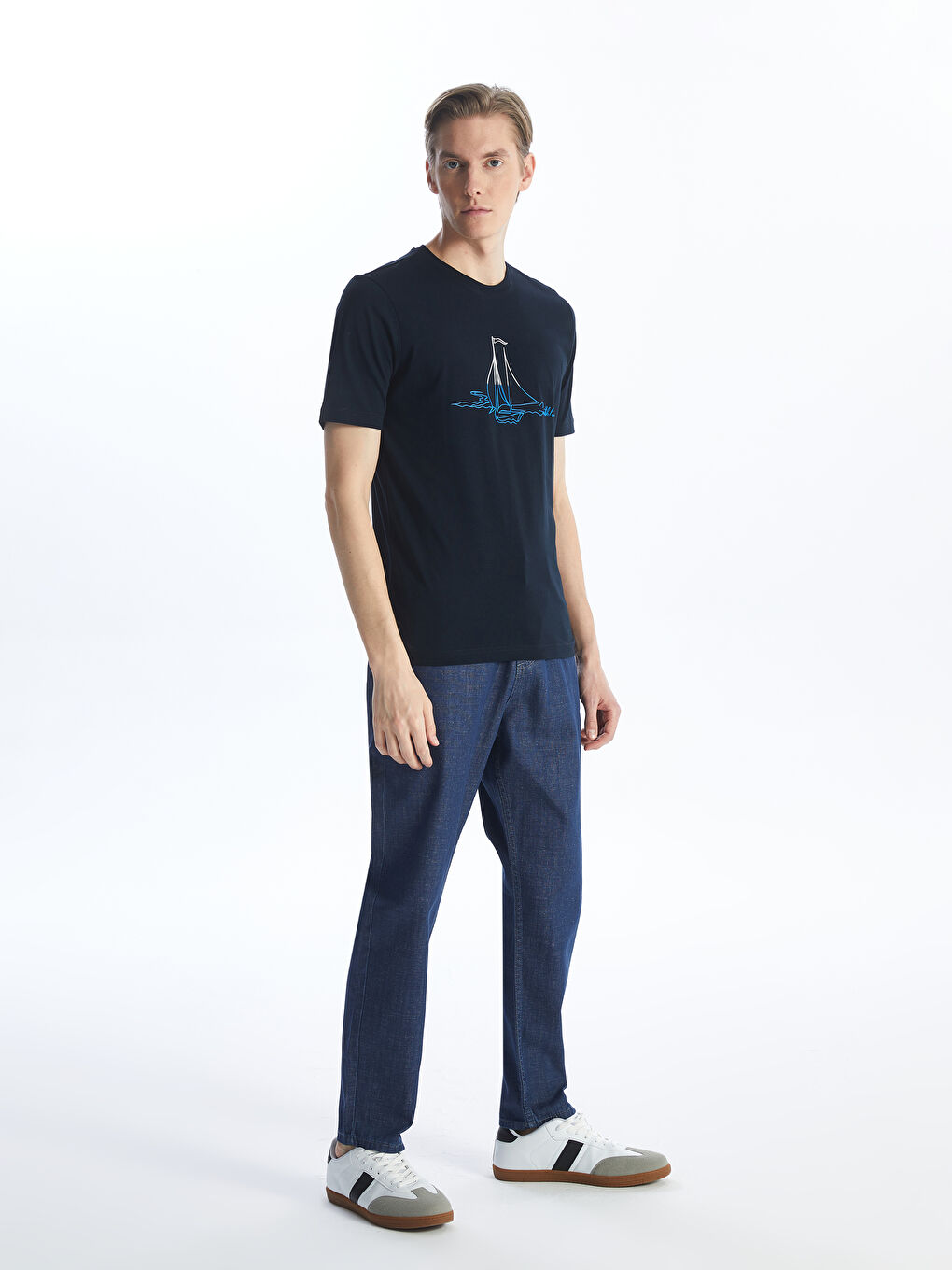 Loose Fit Men's Jeans -S4LN31Z8-507