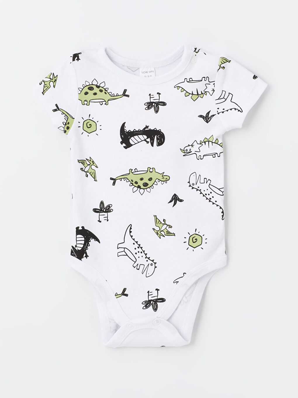 Baby Boy WHITE Bodysuit