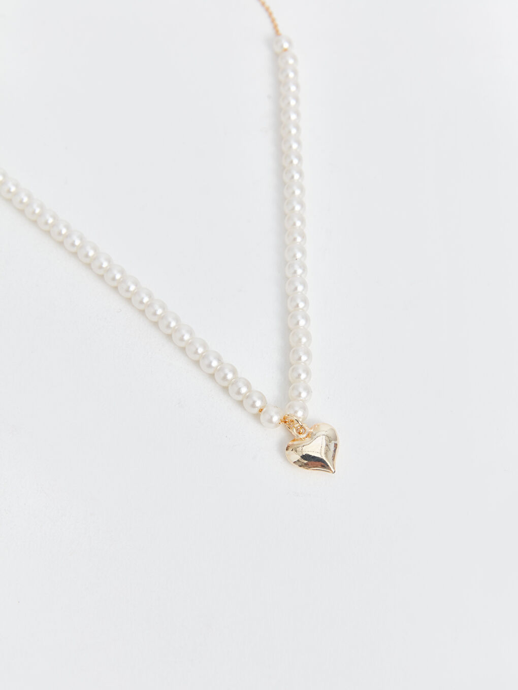 Sarı Taş Detaylı Kadın Kolye-1