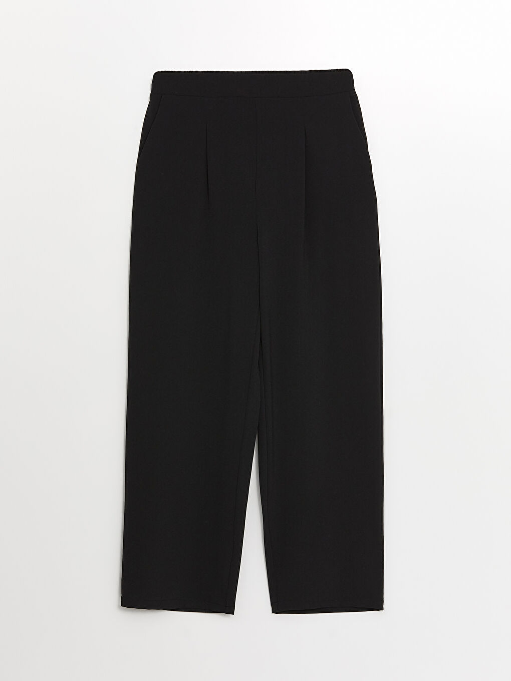 Elastic Waist Comfortable Fit Women's Trousers -S4LP55Z8-CVL