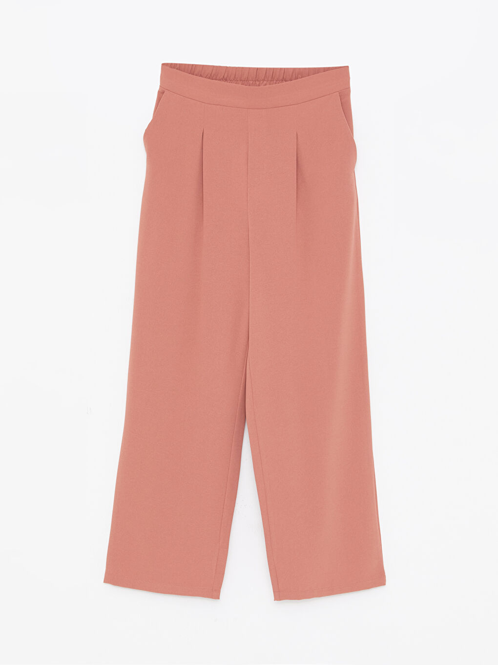Elastic Waist Comfortable Fit Women's Trousers -S4LP55Z8-GRV