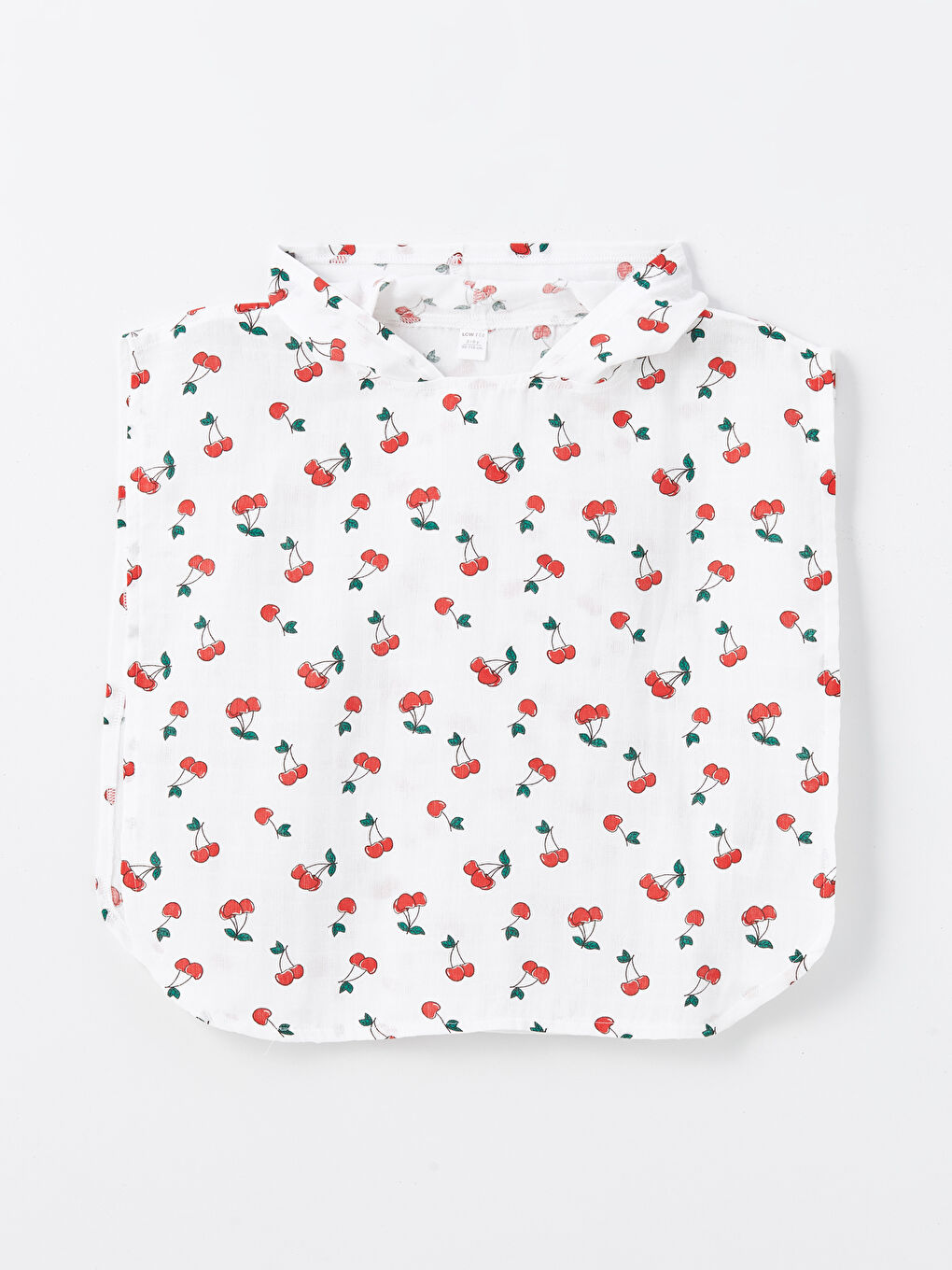 Cherry Printed Baby Girl Beach Towel -S4LP60Z1-VE4