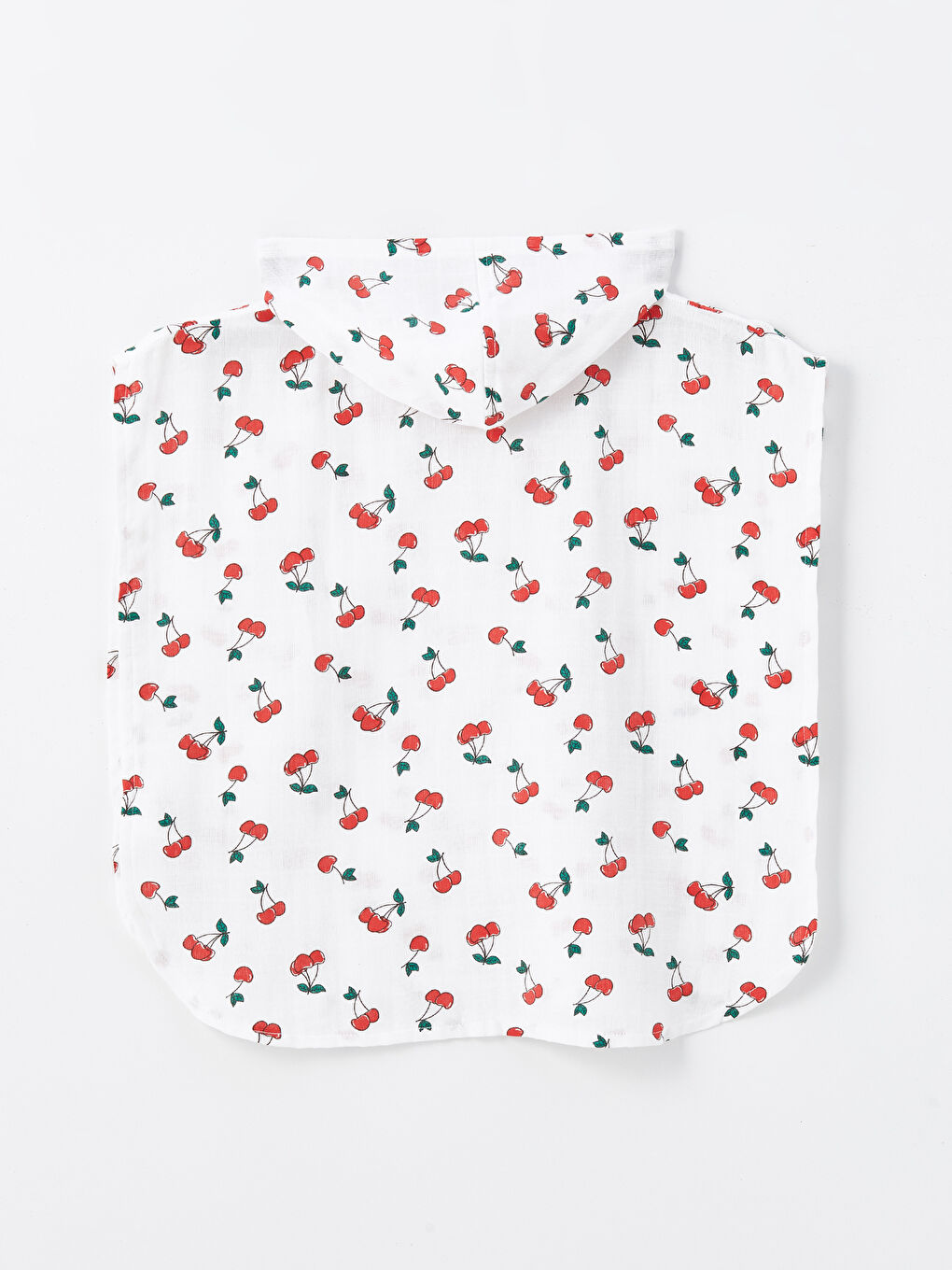 Cherry Printed Baby Girl Beach Towel -S4LP60Z1-VE4