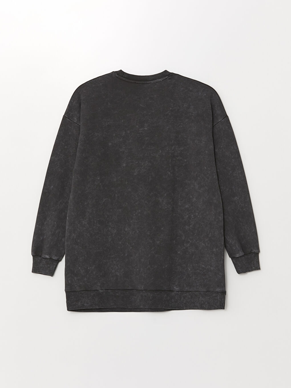 Crew Neck Stone Detail Women’S Sweatshirt Tunic -S4LP92Z8-HLC
