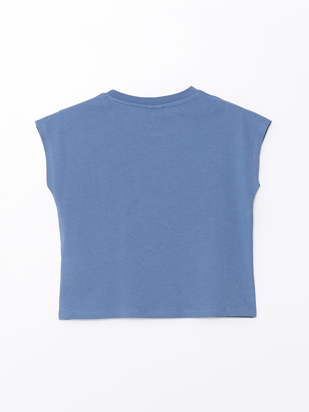 Crew Neck Printed Short Sleeve Girl T-shirt -S4LP97Z4-YCX