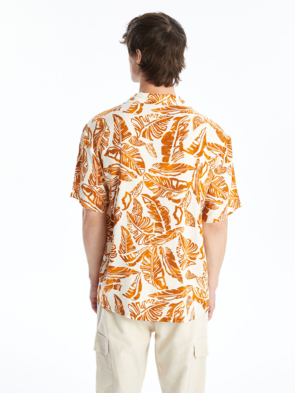 Cămașă Regular Fit Vâscoză pentru Bărbați-3