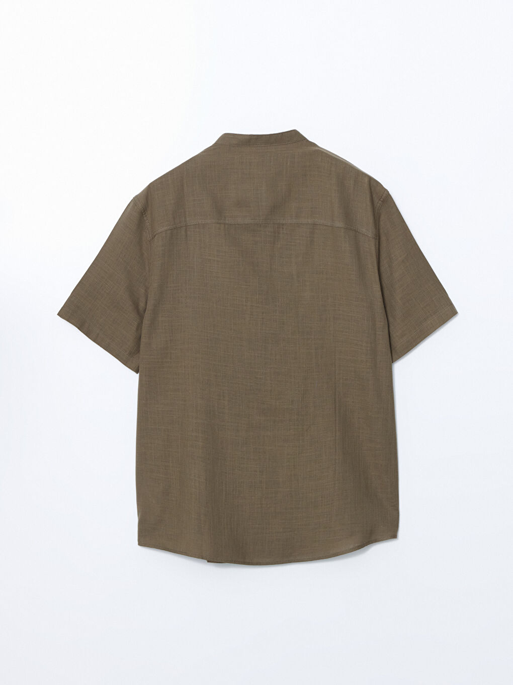 XSIDE Regular Fit Keten Görünümlü Erkek Gömlek -S4LQ94Z8-JYN