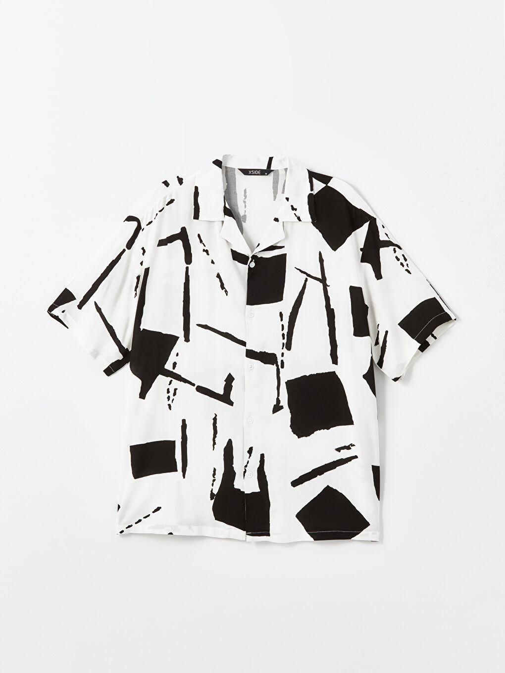 Рубашка Мужская Стандартного Кроя из Вискозы-4