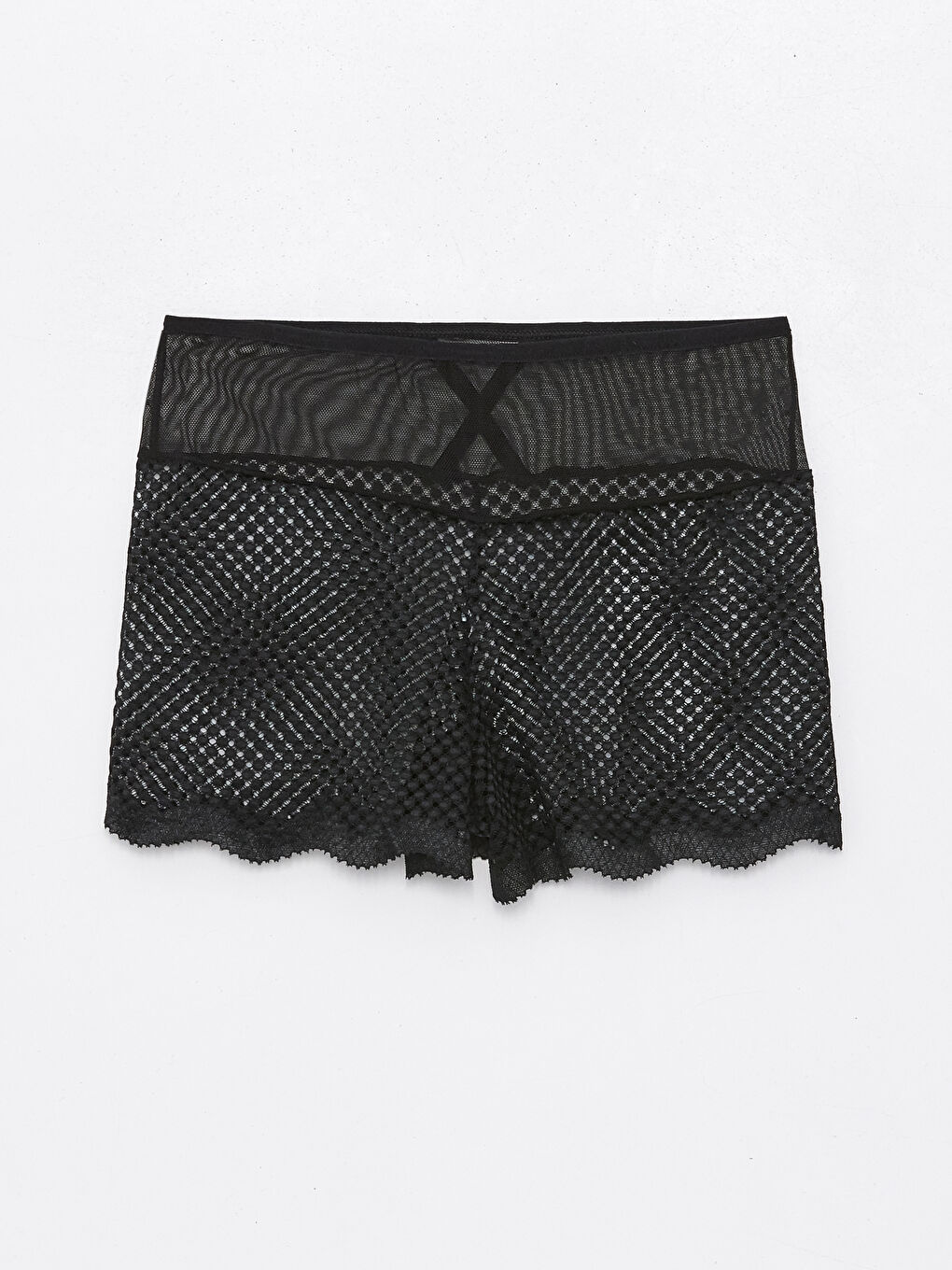 Karışık 3'lü Dantelli Boxer Külot-2