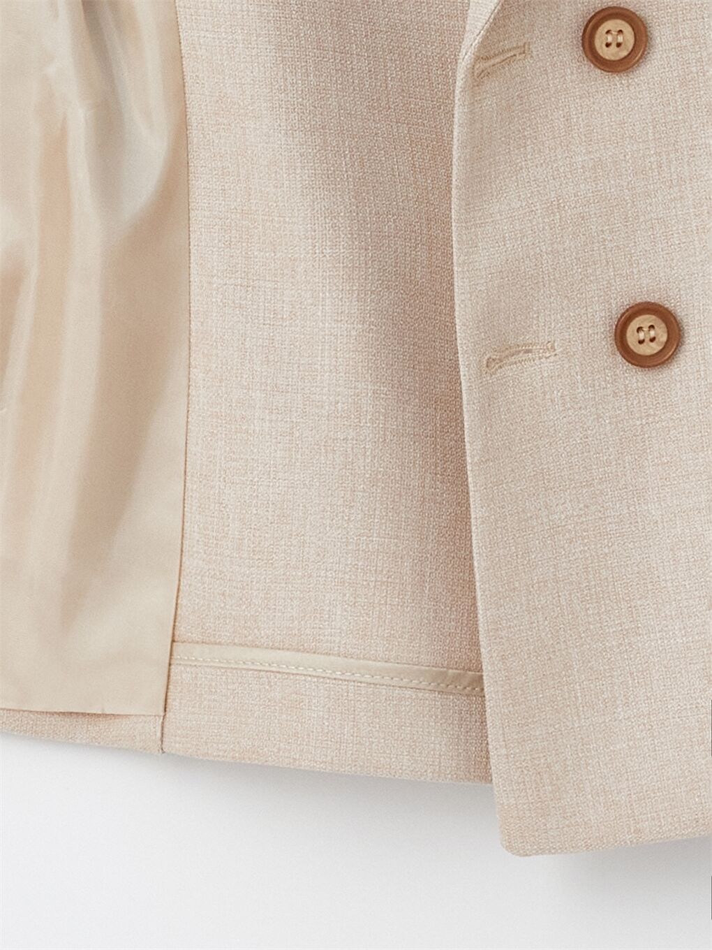 Bej Erkek Çocuk Takım Elbise-2