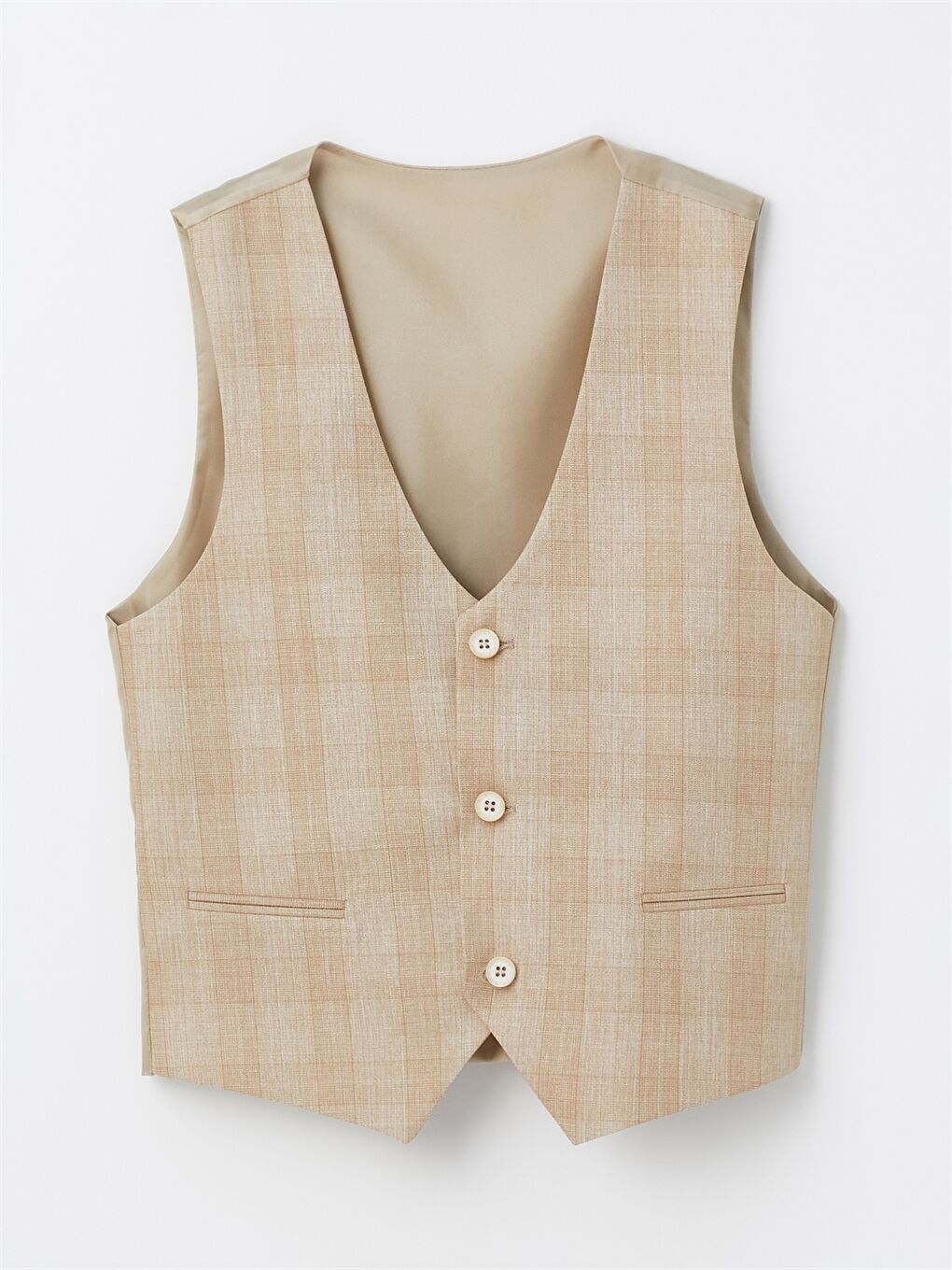 Bej Erkek Çocuk Takım Elbise-7