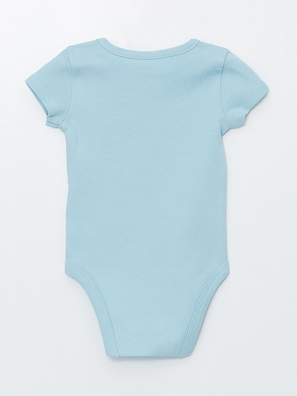 Turuncu Bisiklet Yaka Baskılı Erkek Bebek Çıtçıtlı Body 2'li-4