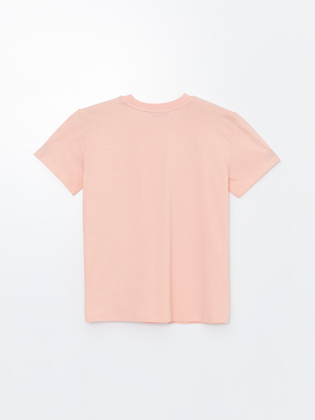 Karışık Bisiklet Yaka Düz Kısa Kollu Kadın Tişört 2'li-12