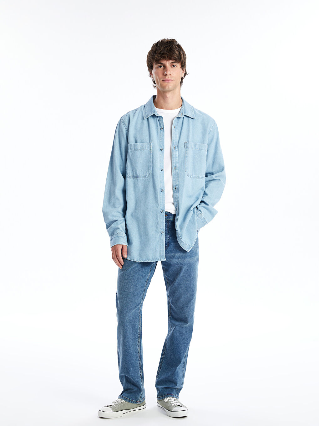 LCW Jeans 779 Τζιν Κανονικής Εφαρμογής για Άνδρες -S4LT87Z8-H45