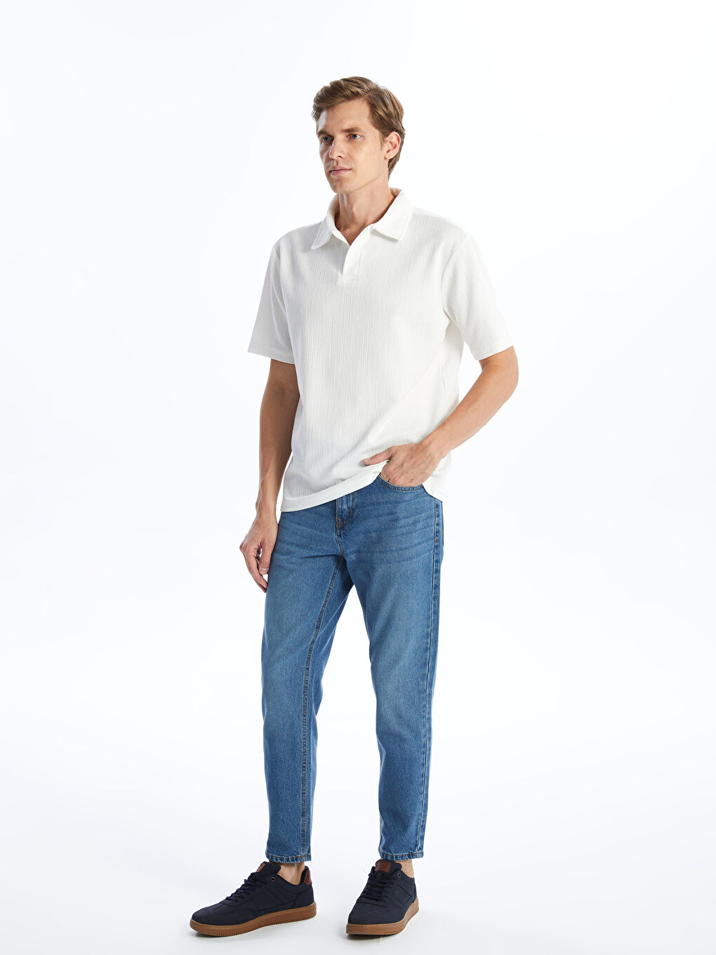 LCW Jeans 730 Карот Фит Дънки -S4LU21Z8-H45