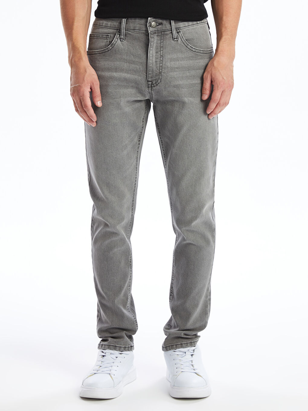 LCW Jeans 750 Тънък модел дънки за мъже -S4LU22Z8-GRD