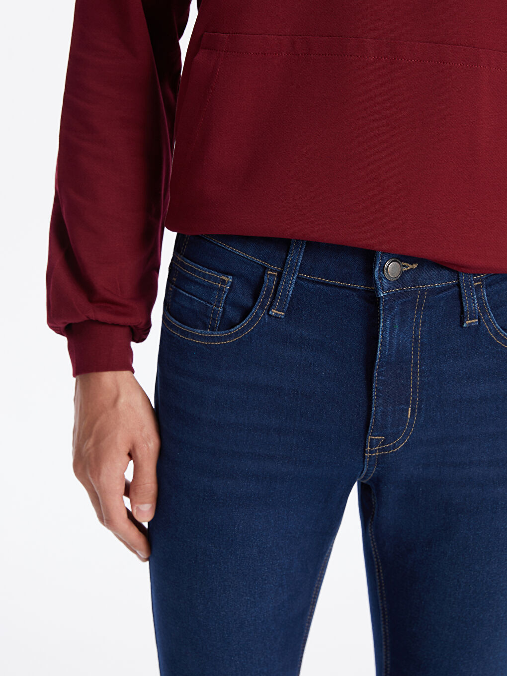 LCW Jeans 750 Тънък модел дънки за мъже -S4LU26Z8-309