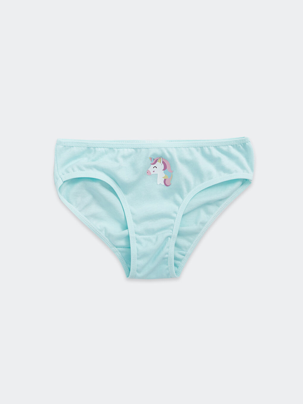 Mavi Baskılı Kız Çocuk Külot