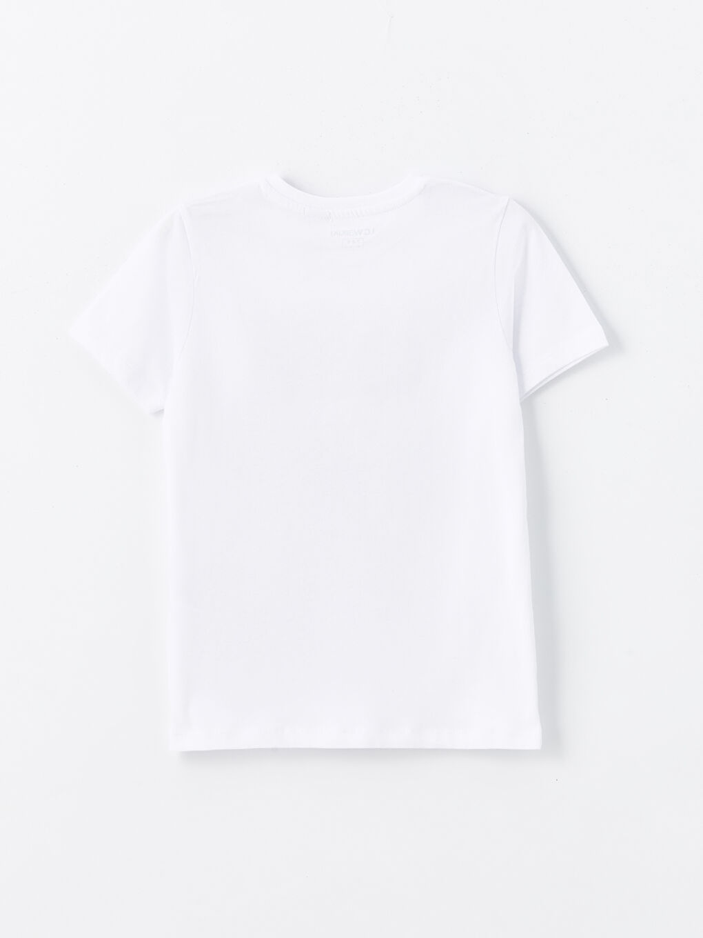 Beyaz Bisiklet Yaka Hulk Baskılı Erkek Çocuk Pijama Üst-1