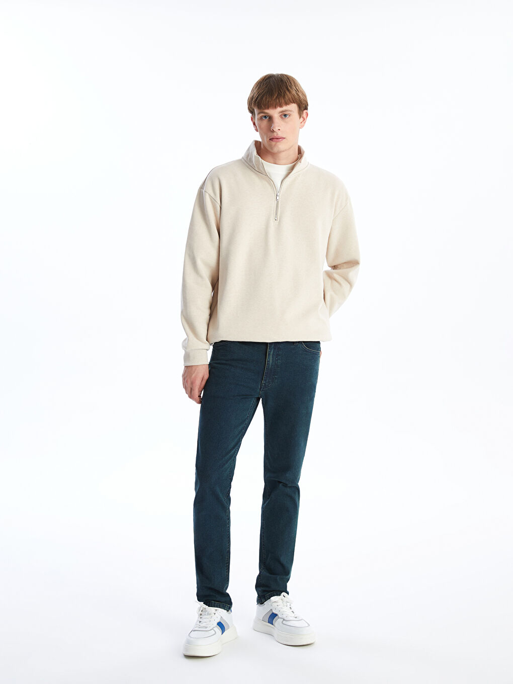 LCW Jeans 750 Тънък модел дънки за мъже -S4LY17Z8-333