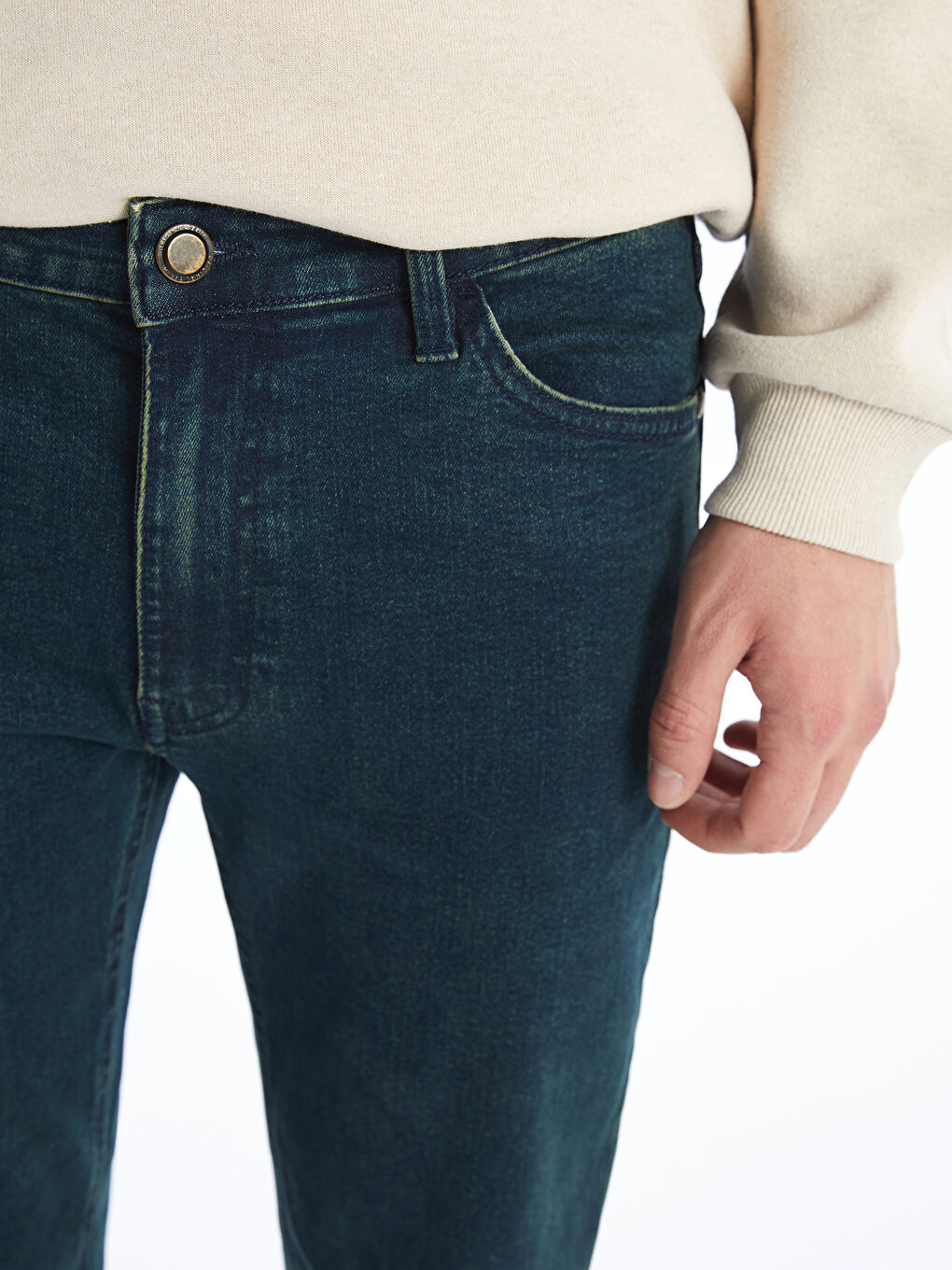 LCW Jeans 750 Тънък модел дънки за мъже -S4LY17Z8-333