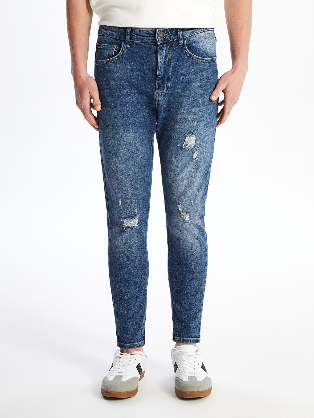 LCW Jeans Orta İndigo Rodeo 730 Havuç Kalıp Erkek Jean Pantolon - 2